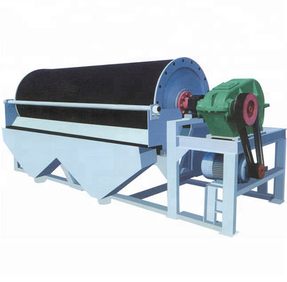 Separador magnético úmido para processamento de minério de coltão Equipamento de mineração de ouro de aço inoxidável