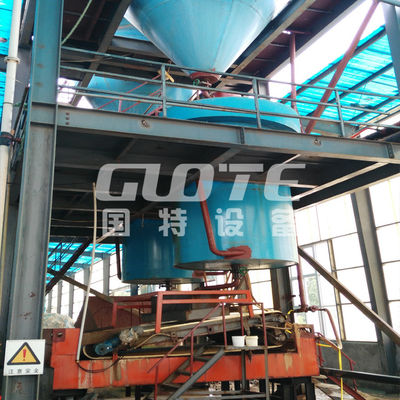 Máquina de lavagem de areia fluvial a motor com equipamento de filtragem de areia por hidrociclone