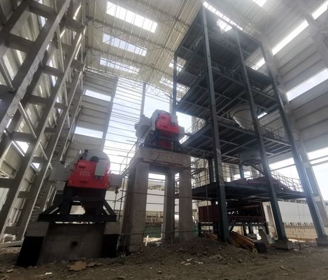 Separação GUOTE Separador eletromagnético com gradiente de alta intensidade de feldspato 48000 KG