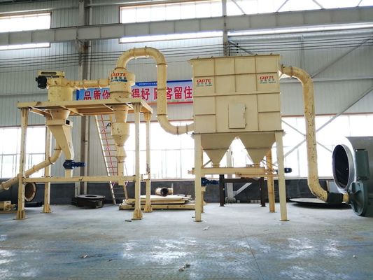 Classificador de ar estático de dimensão 7000*2000*3000 mm para processamento de pó de quartzo