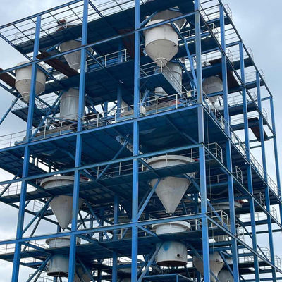 Planta de lavagem de areia de sílica de grau de vidro de 100 tph com alta capacidade e motor AC