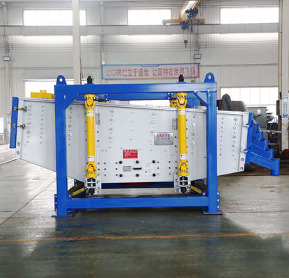 Separação de minério 4 Deck Vibrating Screen com auto-limpeza e peneiração duradoura