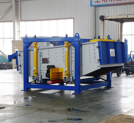 Separação de minério 4 Deck Vibrating Screen com auto-limpeza e peneiração duradoura