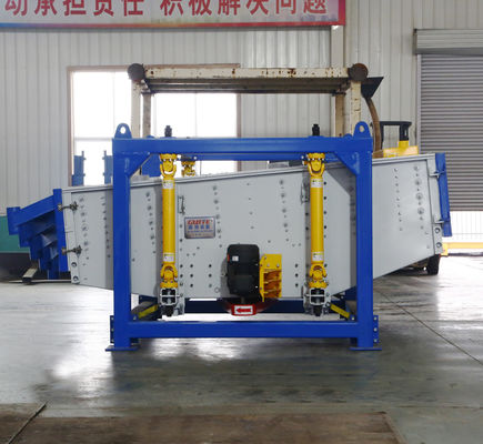 Separação de minério 4 Deck Vibrating Screen com auto-limpeza e peneiração duradoura