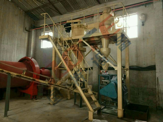 Classificador de ar de instalações de mineração com separador magnético e baixo custo de manutenção