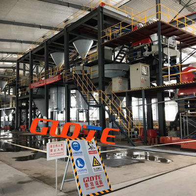 Engenheiro Guia Instalação máquina de lavar areia para o requisito do cliente