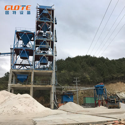 Engenheiro Guia Instalação máquina de lavar areia para o requisito do cliente