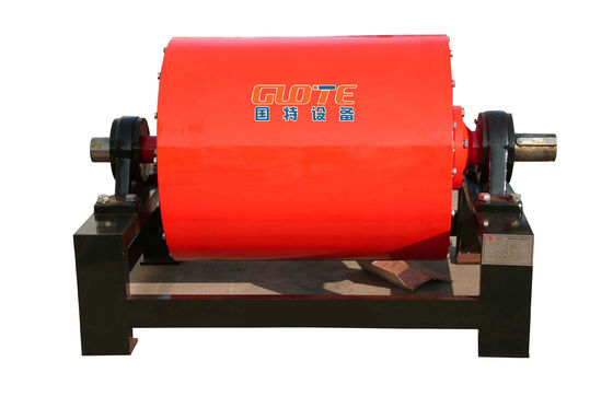 1200-5000 Gauss Seco Rotativo Permanente Magnético Separador Tambor Polia para transportador de correia
