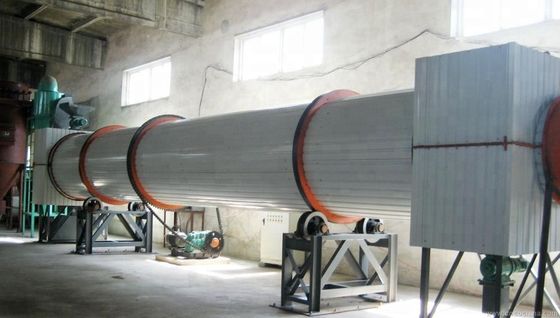 SUS304L Secador rotativo de areia de sílica 3 tambor para longa vida útil na indústria de mineração de energia