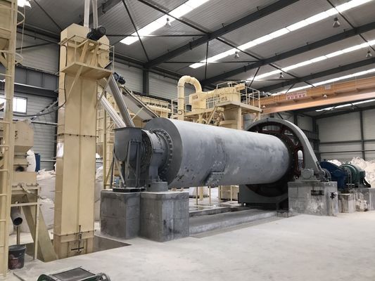 Máquina de moagem de bolas pequena de 20 kg aprovada pela ISO 9001 CE com controle PLC e certificação CE