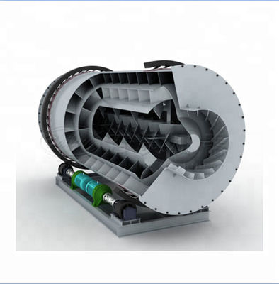 Equipamento industrial de secagem de areia Secador automático rotativo de tambor Capacidade 10-50tph
