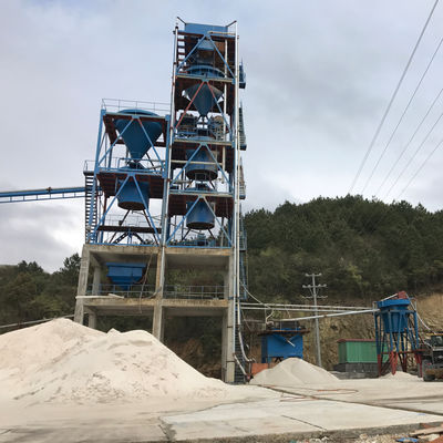 Máquina de fabricação de areia de última geração para planta de processamento de areia de sílica de grau de vidro
