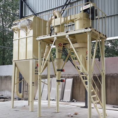 Máquina de separação de pó de micrões com largura de classificação de ar 500-2000 mm