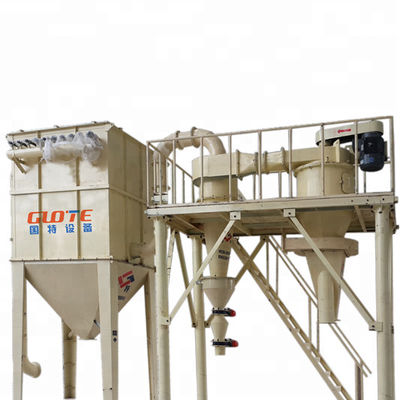 Máquinas de carbonato de cálcio Classificador de ar Máquina para classificação de pó seco de 2 a 150 microns