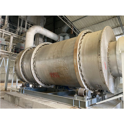 Secador de tambor rotativo mineral para secagem de areia abaixo de 20-40 mm em aplicações de mineração de energia