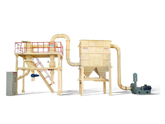 98% de eficiência GF-200 Classificador de ar para processamento de minas de feldspato de potássio e albita