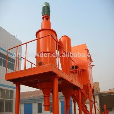 Separador de espirais 325 Malha de pó seco 2-150 Micron Classificador de ar para classificação vertical