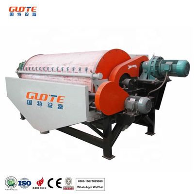 Separador de tambor de mineração de ouro de 350 kg Separador magnético para processamento de minério úmido 1.1kw
