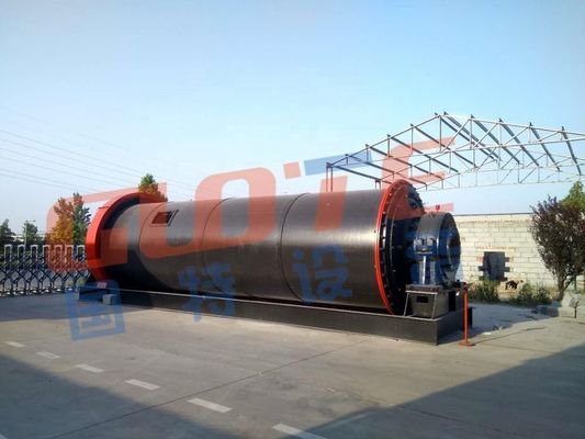 Máquina de fabricação de areia de sílica em pó moinho de bolas contínuo 5-12m comprimento