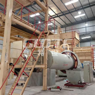 Moinho de Esferas de Cerâmica, para a Fabricação de Pó de Quartzo e de Pó de Calcário, de Capacidade t/h de 1 a 50 T/h