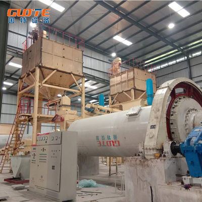 98% Capacidade Quartz Sand Powder Machine Ball Grinding Mill 5-12m Comprimento para produtos
