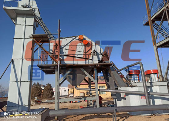2023 Fábrica de concentração de sílica de quartzo e feldspato úmido para equipamento de processamento de areia de vidro