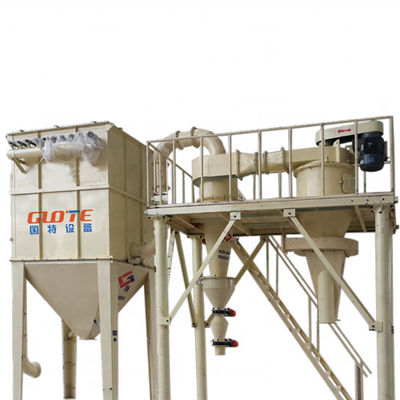 98% de capacidade Equipamento de separação de classificador de ar para ciclones de pó fino industrial