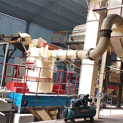 Planta de fabricação de areia de quartzo de alta pureza com grande produção e boa forma de grão