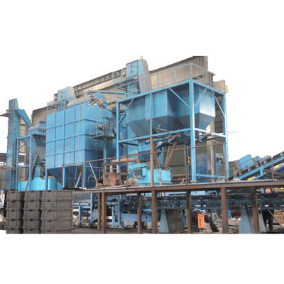 Máquina de fabricação de areia de vidro de pedra de quartzo de grande produção Linha de produção para processamento de minério