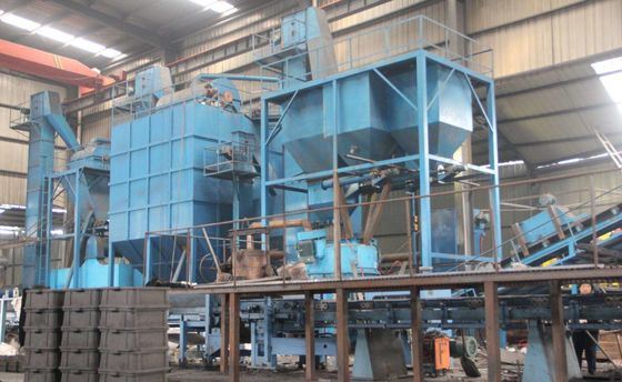 Máquina de fabricação de areia de vidro de pedra de quartzo de grande produção Linha de produção para processamento de minério