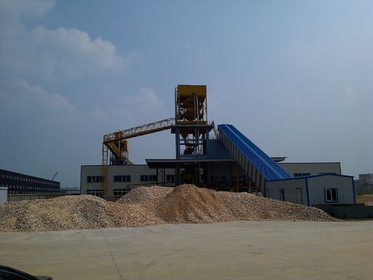 Máquina de fabricação de areia de vidro de pedra de quartzo de grande produção Linha de produção para processamento de minério