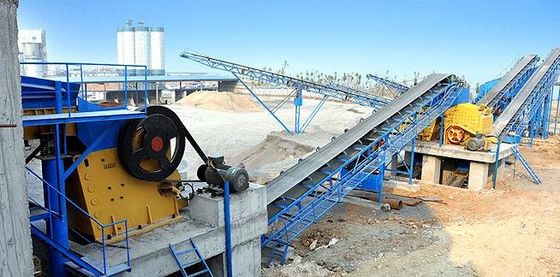 Máquina de fabricação de areia de vidro de pedra de quartzo de grande produção Linha de produção para processamento de minério