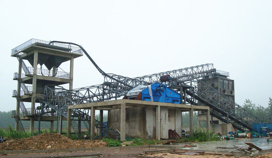 Fabrica de processamento de areia de quartzo de qualidade de fundição de vidro Máquina de lavar areia de sílica com motor