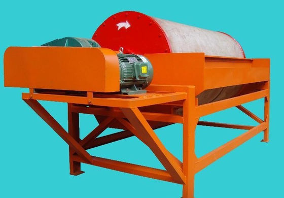 Largura de cintura 500-1400 mm Magnético de alto segredo Separador magnético de tambor seco para máquinas de mineração de mineração de mineração