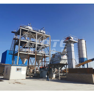 10000 KG Capacidade Quartz/Silica Sand Process Plant Linha de produção de lavadora de areia