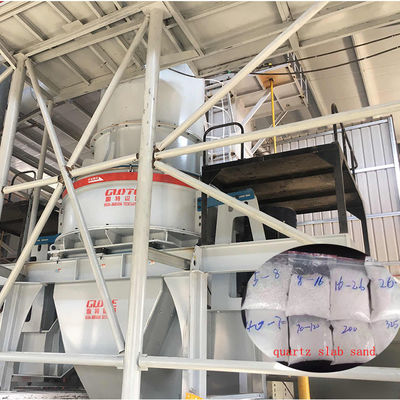 Máquina de fabricação de areia de quartzo de alta capacidade de 35 mm para 4-120 malhas de areia de sílica