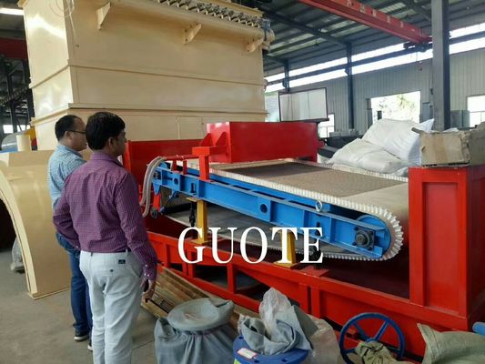 Separador de minerais de alta capacidade cintura húmida inclinada placa plana separador magnético 2000 kg