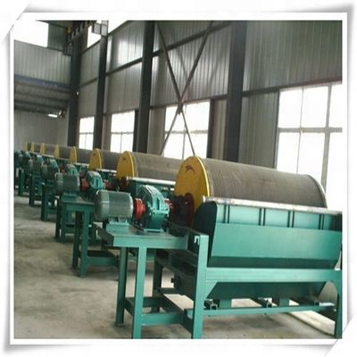 2350 KG Separador de Minerais de Baixa Intensidade de Processo Molhado Separador de Tambor Magnético Seco Com Gauss
