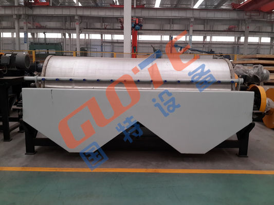 Tamanho do cilindro 400*600 mm Separador magnético de tambor úmido e seco para instalação de processamento de areia de ferro