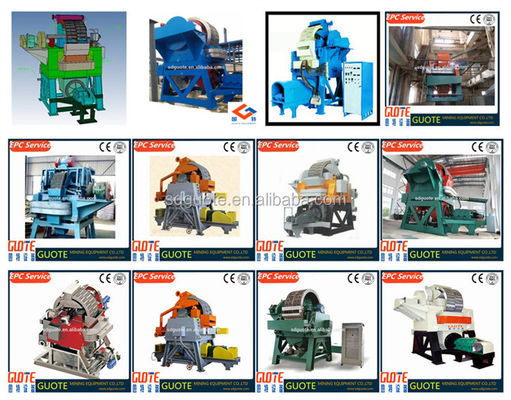 Separador magnético de grande inclinação com motor de duplo anel vertical para hematita de capacidade 30-200 TPH