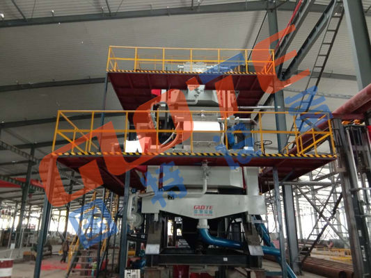Minério de ferro concentrado com separador magnético úmido a motor 400*600 mm Tamanho do cilindro