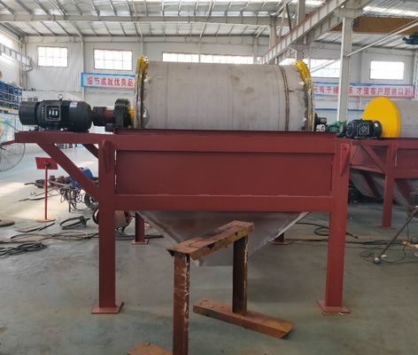 1 - 3 Instalações de separação magnética por tambor para separação de minerais de precisão em instalações de processamento