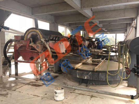 750*1200-1500*4000mm Longitude de rolos Separador permanente de ferro para separação de minerais CTB