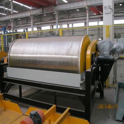 Disponibilização de vídeo de inspecção de saída de minério de manganês Máquina de separador magnético de tambor úmido