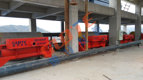 750*1200-1500*4000mm comprimento de rolos separador magnético de ferro para separação de tambores molhados